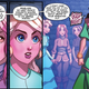 Four of Robots Versus Princesses’ titular royals arguing about whether or not to let one of them wander into the nearby forbidden forest.